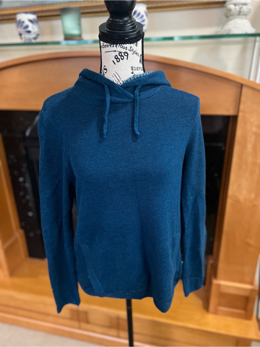 Title Nine Deep Teal Merino wool Sweater